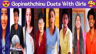  Gopinathchinu Duets with Girls Tik Tok Videos Tamil | Gopinathchinu Duets  | Tik Tok Tamil 