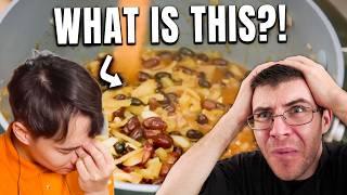 Pro chef Reacts.. To Uncle Roger DESTROYING Great British Bake Off
