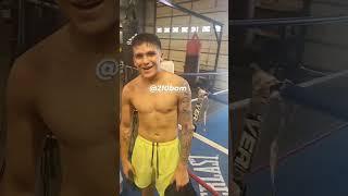 210BoxingTv pulled up on Bam Rodriguez at Robert Garcia Boxing Academy Riverside California