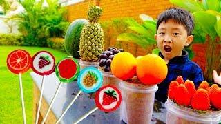 Yejun Playing with Food & Fruit Candy with Car Toys for Kids