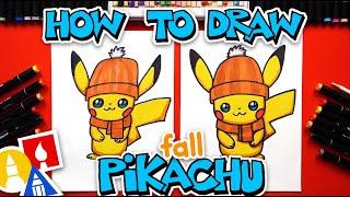 How To Draw Fall Pikachu