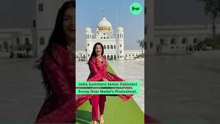 India Summons senior Pakistani envoy over model’s photoshoot.