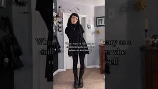 What I wore in February  #goth #gothfashion #gothstyle #softgoth #outfits #alternative #fyp