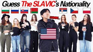 Can Asian-American Guess 7 Different Slavic Girls Nationality??