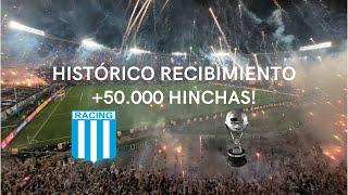  HISTÓRICO RECIBIMIENTO  | RACING FINALISTA SUDAMERICANA 2024!