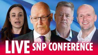 SNP Conference Live: Angus Robertson and First Minister John Swinney