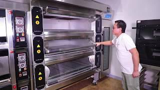 Upscale Commercial Bakery Equipment 3 Layer 12 Trays Oven