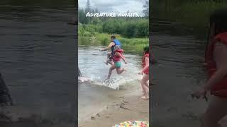 Adventure awaits #riverfloat #shorts #couplesvlog