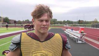 Columbia City senior linebacker Ethan McIntosh practice interview 10/1/2024