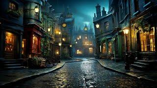 VICTORIAN AMBIENCE | Dark Streets - A Musical Journey Through the Rainy Nights of Victorian London