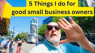 5 Things I Do for Good Small Business Owners Advisor Danny #good #smallbusiness #smallbusinessowner