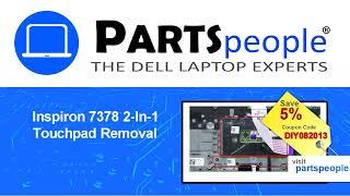 Dell Inspiron 7378 2-In-1 (P69G001) Touchpad How-To Video Tutorial