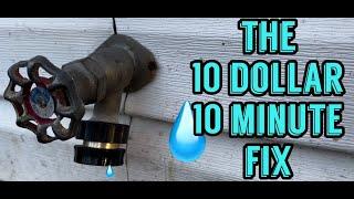 Fix Your Leaking Hose Bib Before it Gets Worse or Freezes!