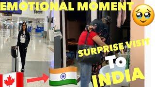 Surprise Visit to INDIA from CANADA | ️️ | Very Emotional Video | Watch till end | gauri jain