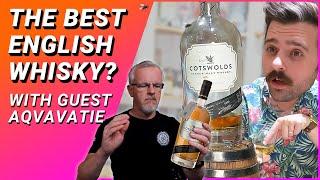 COTSWOLDS Single Malt English Whisky Review (ft Roy Aqvavitae & a barfly) - Jeff Whisky Review #11