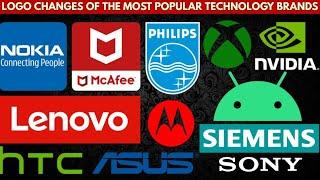 Logo Changes of the Most Popular Technology Brands