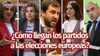 ¿Cómo llegan los partidos a las ELECCIONES EUROPEAS? | Simple Política