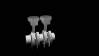 Straight 2 engine animation