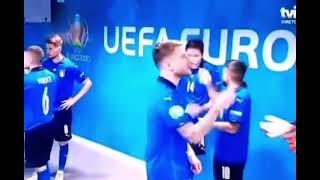 Italian Players talking with their hands