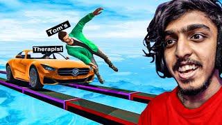 GTA 5 : Only ONE PLAYER Can SURVIVE Race!