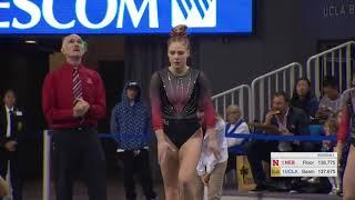 Sienna Crouse Floor Exercise 2019 @ UCLA 9 875 [HD 60fps]