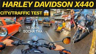 Harley Davidson X440 CITY RIDE TEST | IS IT GOOD? | Detailed City Ride Review City/Traffic Test