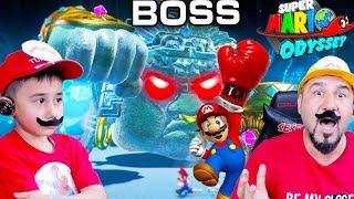 BOKSÖR BOSS BİZİ PİS DÖVDÜ! | SUPER MARIO ODYSSEY #5