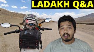 My Ladakh Q&A | My Ladakh bike trip full experience | travel with PJ 2023 Ladakh ride  kaise kare