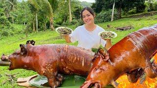 Lechon Baboy and “Paklay” Celebrating New Year 2023 with mi Familia | Countryside Life Leyte, PH