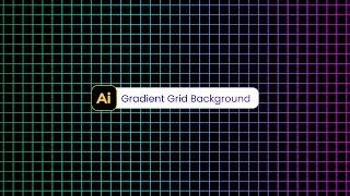 Beautiful! Create a Gradient Grid Background In Illustrator