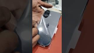 Iphone 16 back membrane how to apply membren skin #viralshort #viralvideo #shortvideo #shorts