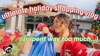 the ULTIMATE holiday shopping video & BIG DISNEY MERCH HAUL!!!