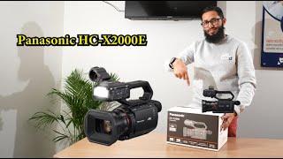 Panasonic HC-X2000E  4K Unbox ||  HC-X2000E ||  Mr.Tech Review