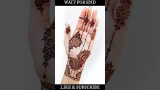 Fronthand mehandi design #mehndi #song #shortvideo #trending #instagram #fingerhenna #tiktok