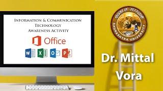 Mital Vora | A Practical approach for teaching & learning using MS-Office