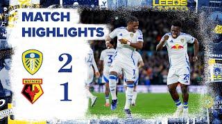 Highlights | Leeds United 2-1 Watford | Bizarre Ramazani goal and Aaronson strikes