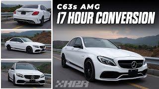 Behind the scenes C63s AMG conversion. DIY if you can.