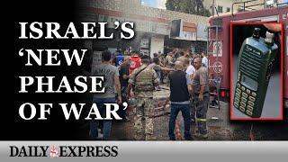 Lebanon rocked by more exploding devices as Israel declares new phase of war