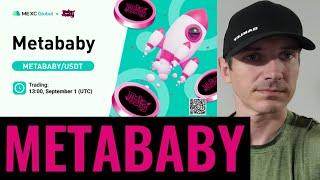 $METABABY - METABABY TOKEN CRYPTO COIN HOW TO BUY NFT NFTS META BABY MEXC IDOL METAVESE GLOBAL MEBY