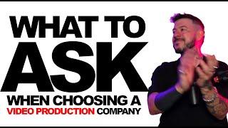 Choosing a Video Production Company: What to Ask