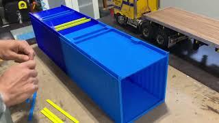 Longer 1/14 weather sea container