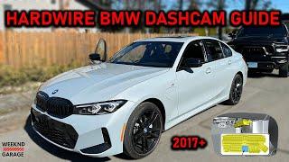 HOW TO HARDWIRE DASH CAM BMW G20, G30 2017+ (EASY)