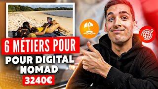 LES DIFFÉRENTS MÉTIERS POUR ÊTRE DIGITAL NOMAD (6 Métiers en demande)