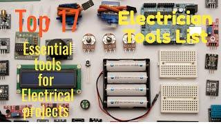 Electrician Tools List : 17 Essential tools for Electrical projects