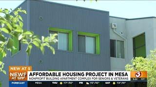 Non-profit building affordable housing in Mesa for seniors, veterans