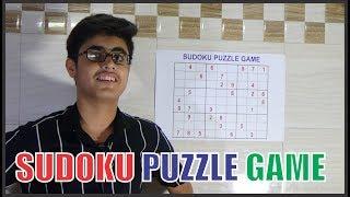 EASY TRICKS TO SOLVE SUDOKU PUZZLE GAME