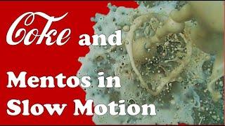 Speedy Science Clips: Diet Coke and Mentos in Slow Motion