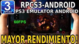 ¡RPCS3-ANDROID! ¡UNA NUEVA VERSION A LLEGADO CON CONTROL VIRTUAL - PLAYSTATION 3 EN ANDROID!