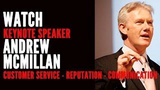 Andrew McMillan - Ex John Lewis - Customer Service Speaker