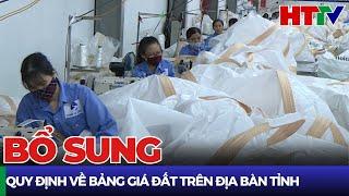 Giá đất Hà Tĩnh tăng hay hạ? | Hà Tĩnh TV